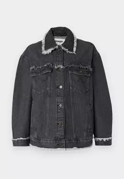 Джинсовая куртка FRAY JACKET Wrangler, серый деним