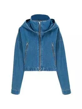 Джинсовая куртка Freshlions, темно-синий