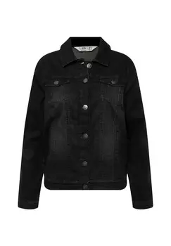 Джинсовая куртка FRIEDA LANGARM Angel of Style, черный