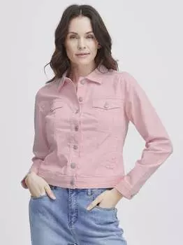 Джинсовая куртка frvotwill Fransa, розовый