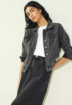 Джинсовая куртка FULLER BUST-REGULAR FIT Next, цвет washed black