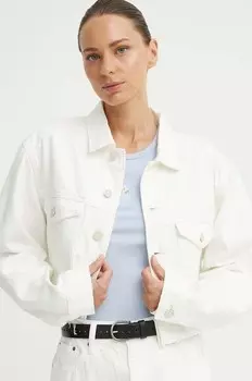 Джинсовая куртка G-Star Raw, бежевый