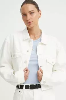 Джинсовая куртка G-Star Raw, бежевый