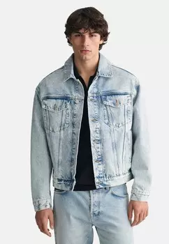 Джинсовая куртка GANT, светло-голубой