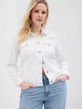 Джинсовая куртка Gap, белый