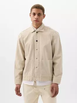 Джинсовая куртка Gap, бежевый