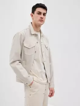 Джинсовая куртка Gap, бежевый