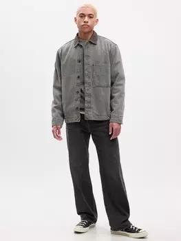 Джинсовая куртка Gap, серый