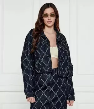 Джинсовая куртка gisolia_1 Regular fit Hugo, синий