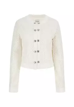 Джинсовая куртка Guess, белый