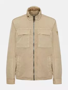 Джинсовая куртка Guess, бежевый