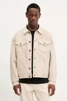 Джинсовая куртка Guess Jeans, бежевый