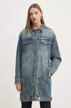 Джинсовая куртка Guess Originals, синий