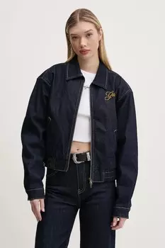 Джинсовая куртка Guess Originals, темно-синий