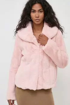 Джинсовая куртка Guess, розовый