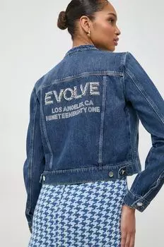 Джинсовая куртка Guess, синий