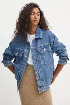 Джинсовая куртка Guess, синий