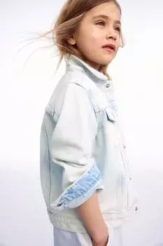 Джинсовая куртка H&M, синий