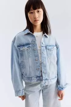 Джинсовая куртка H&M, синий