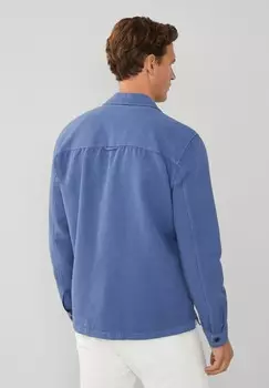 Джинсовая куртка Hackett London, синий