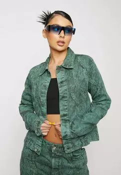 Джинсовая куртка HERMAN&CO, темно-зеленый