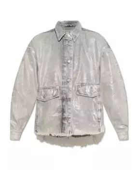 Джинсовая куртка Hettie Allsaints, серый