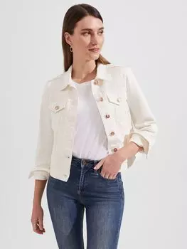 Джинсовая куртка Hobbs Mariam, молочно-белый