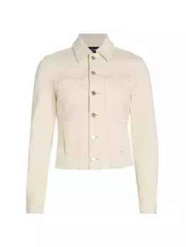 Джинсовая куртка Holden Veronica Beard, экрю