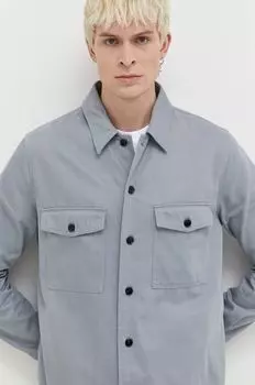 Джинсовая куртка Hugo, серый