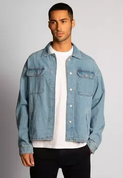 Джинсовая куртка ICHASE Jack & Jones, цвет light used