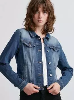 Джинсовая куртка ihstampe Ichi, синий