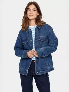 Джинсовая куртка ilba Saint Tropez, синий