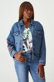 Джинсовая куртка из хлопка Medicine, синий