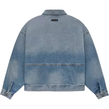Джинсовая куртка из коллекции Core Fear Of God Essentials, цвет Creek Blue/Med Wash