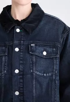 Джинсовая куртка IZZIE PADDED Tommy Jeans, темно-синий деним