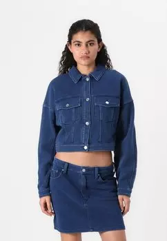 Джинсовая куртка JACKET GAP, цвет Medium Indigo