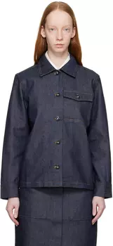 Джинсовая куртка Janice цвета индиго A.P.C.