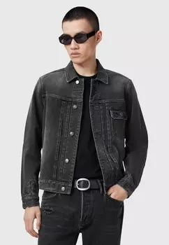 Джинсовая куртка JAYGER AllSaints, черный