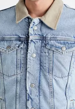 Джинсовая куртка JJIJEAN JJJACKET Jack & Jones, светло-голубой деним