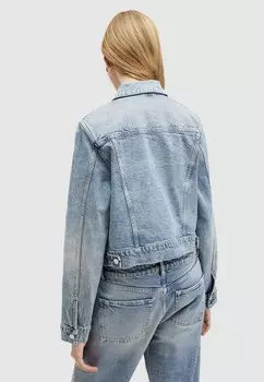 Джинсовая куртка JUNO AllSaints, синий