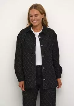 Джинсовая куртка Kaffe, серый деним