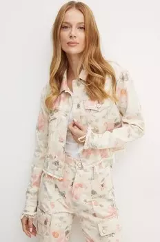 Джинсовая куртка KALISA Guess, бежевый