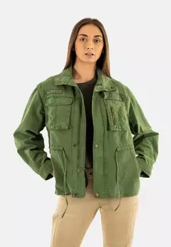 Джинсовая куртка Kaporal, зеленый