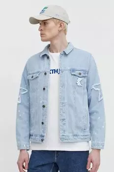 Джинсовая куртка Karl Kani, синий