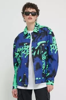 Джинсовая куртка Karl Lagerfeld Jeans, мультиколор