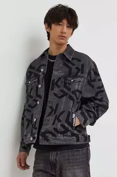 Джинсовая куртка Karl Lagerfeld Jeans, серый