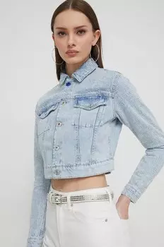 Джинсовая куртка Karl Lagerfeld Jeans, синий