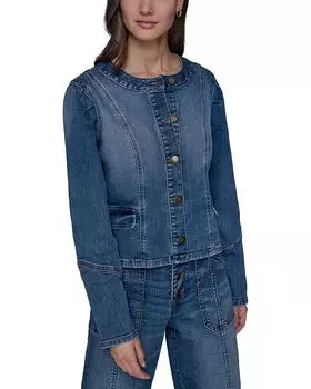 Джинсовая куртка KARL LAGERFELD PARIS, синий