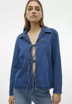 Джинсовая куртка KARLA Vero Moda, синий деним