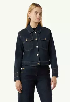 Джинсовая куртка KASTIGE MIT METALLKNPFEN comma, деним